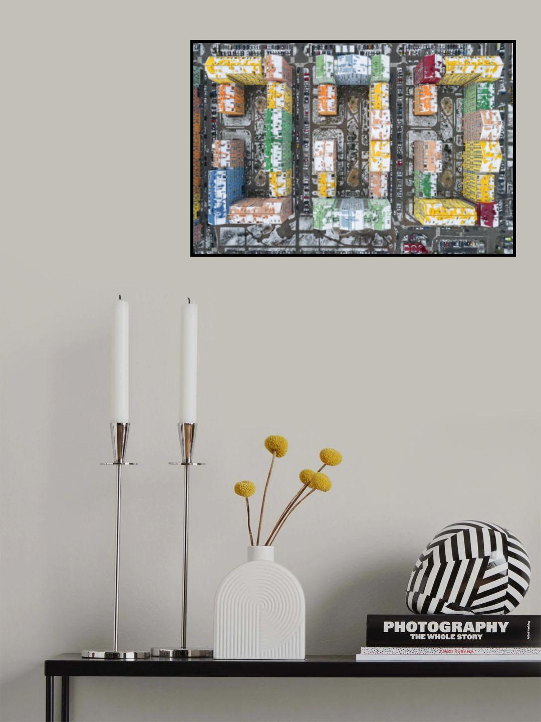 Comfort Town Poster och Canvastavla