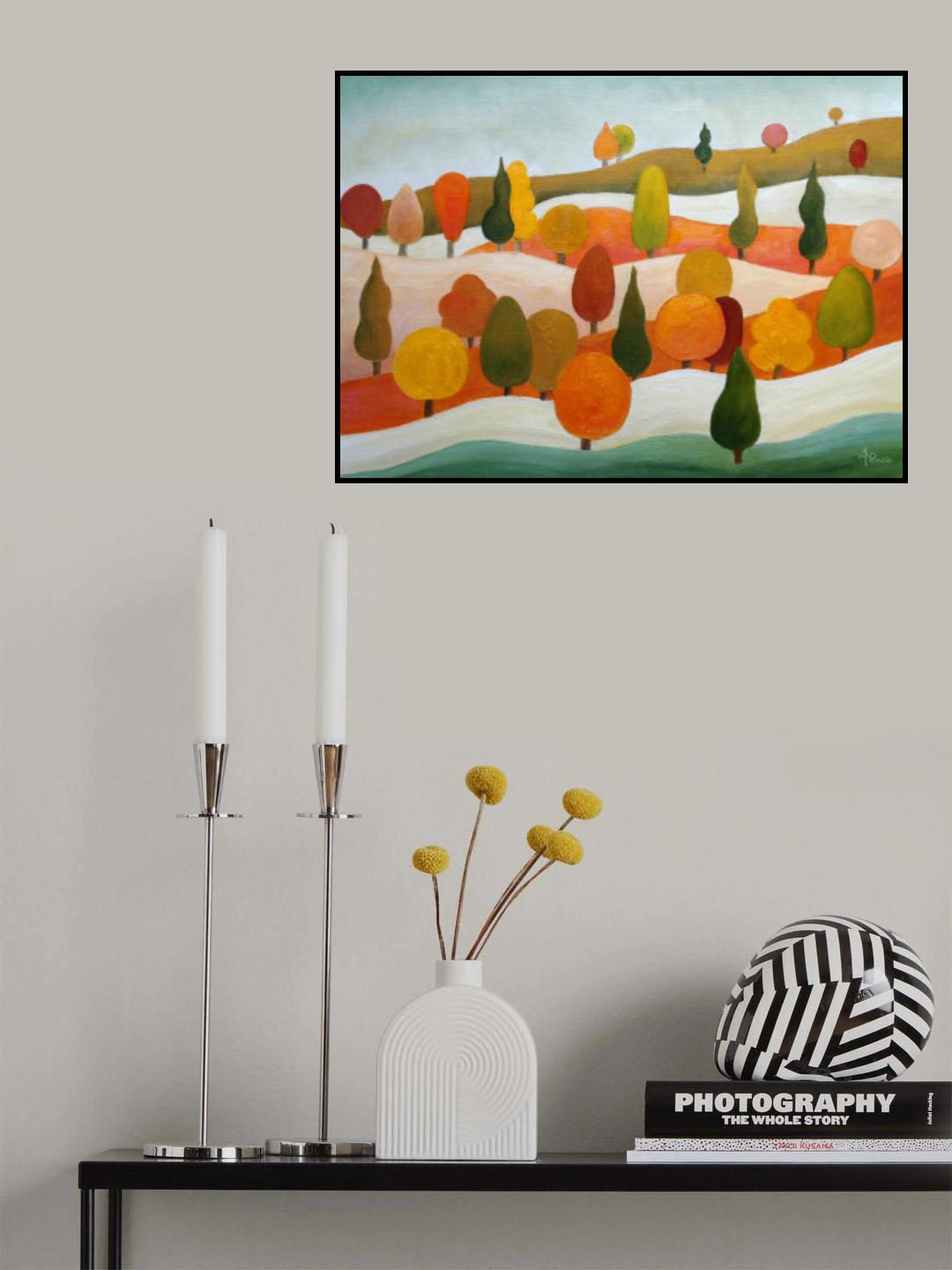 Peeking Up Good Vibrations Poster och Canvastavla