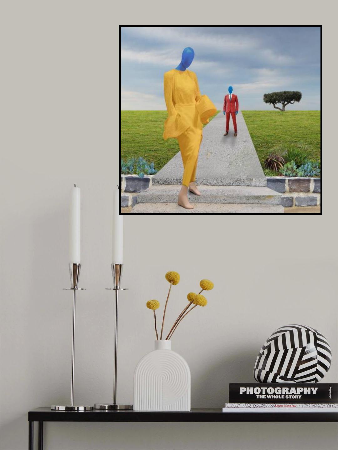 Down the Garden Path Poster och Canvastavla