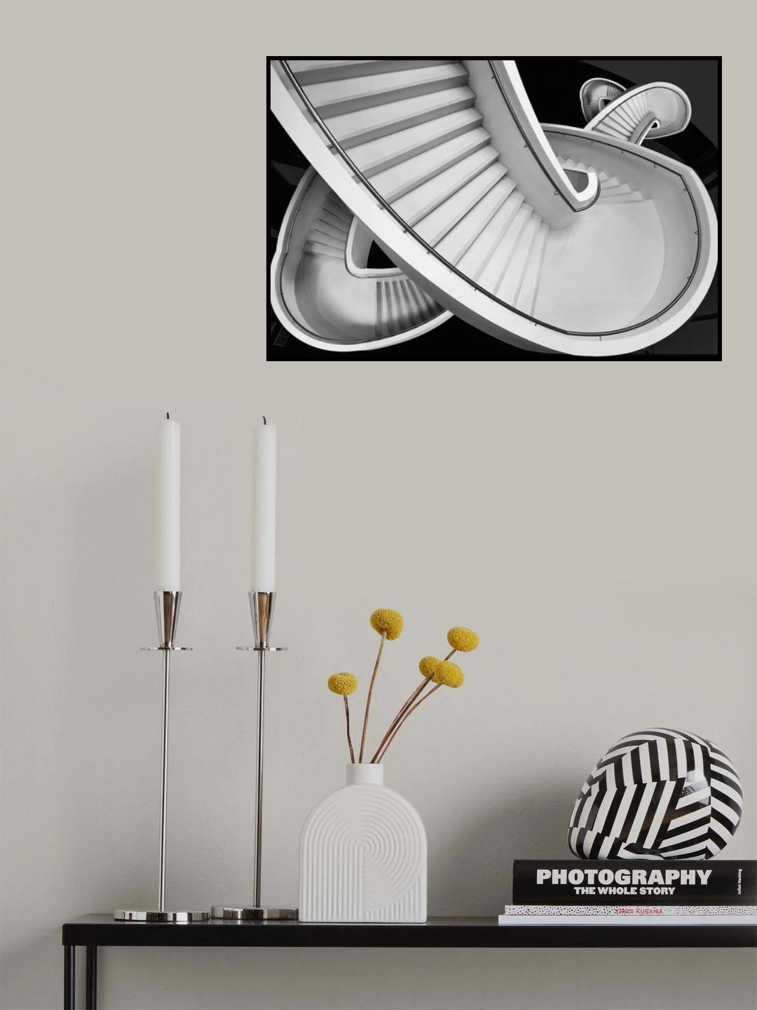Spiral Poster och Canvastavla