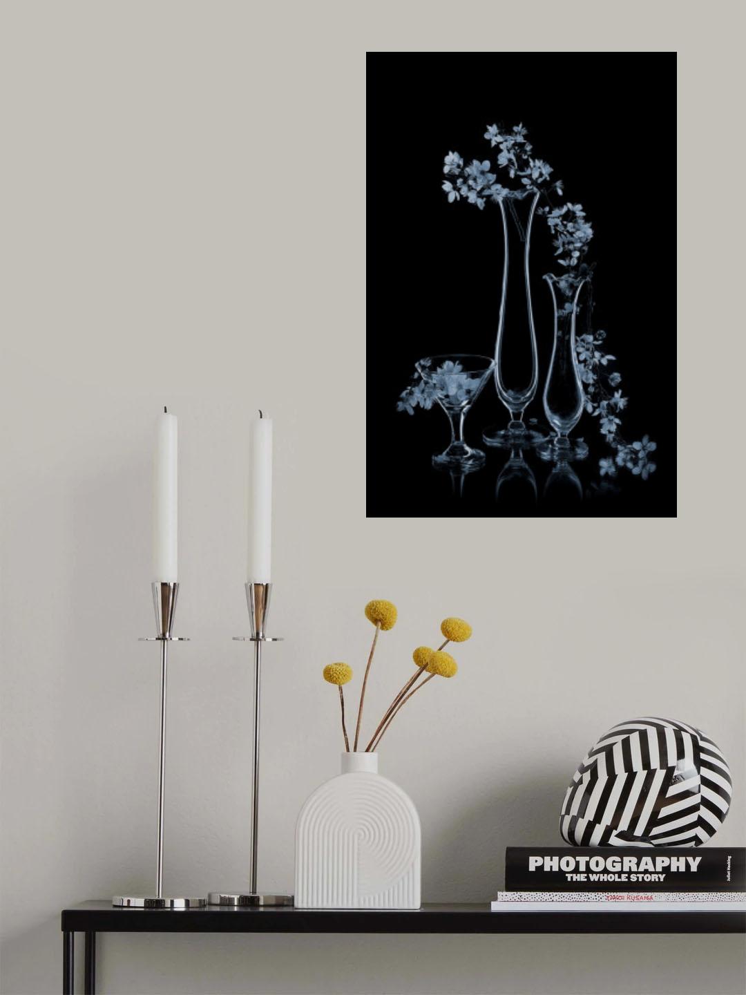 Delicate Prunus Cerasifera Poster och Canvastavla