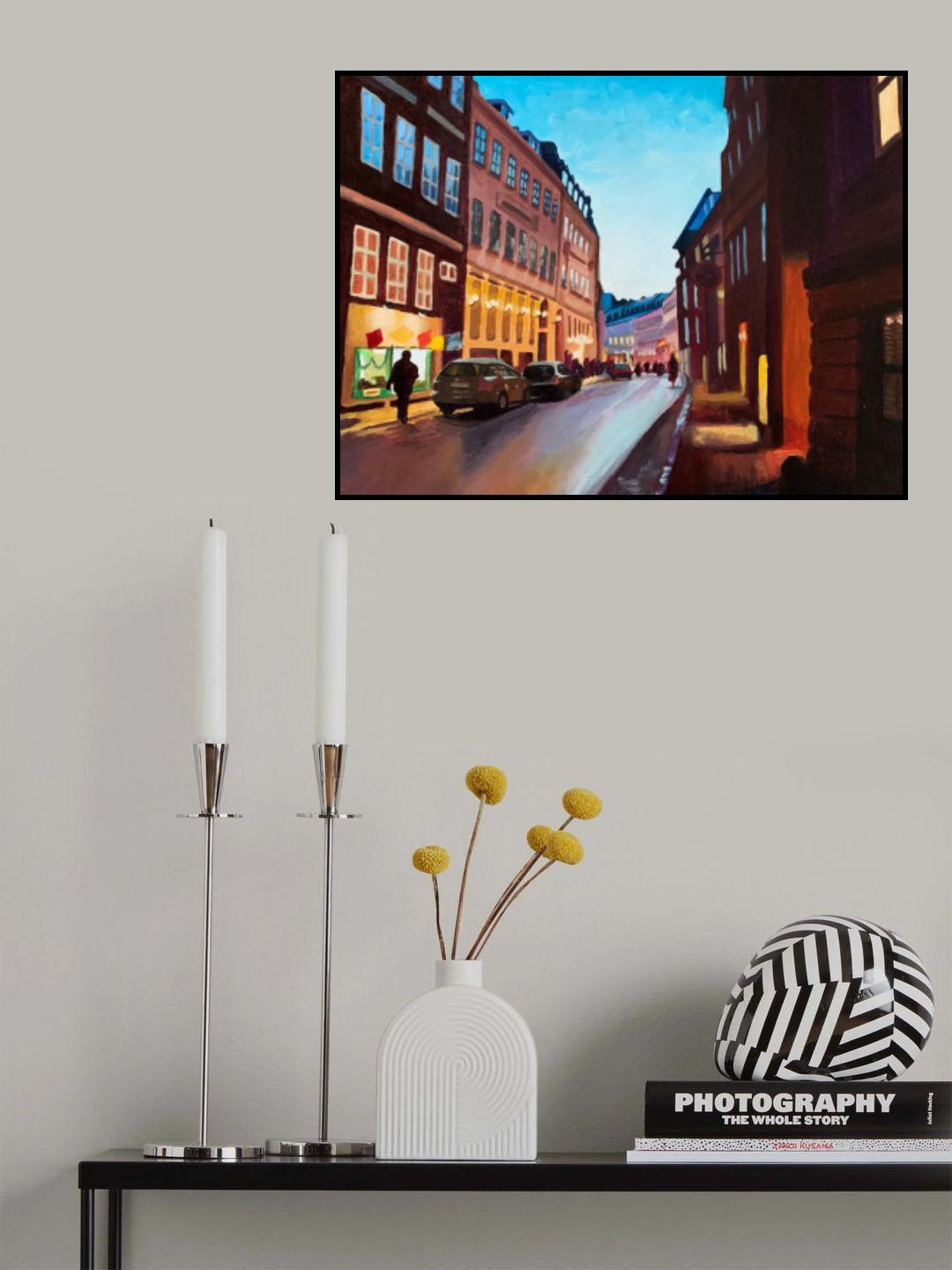 Vestergade Poster och Canvastavla
