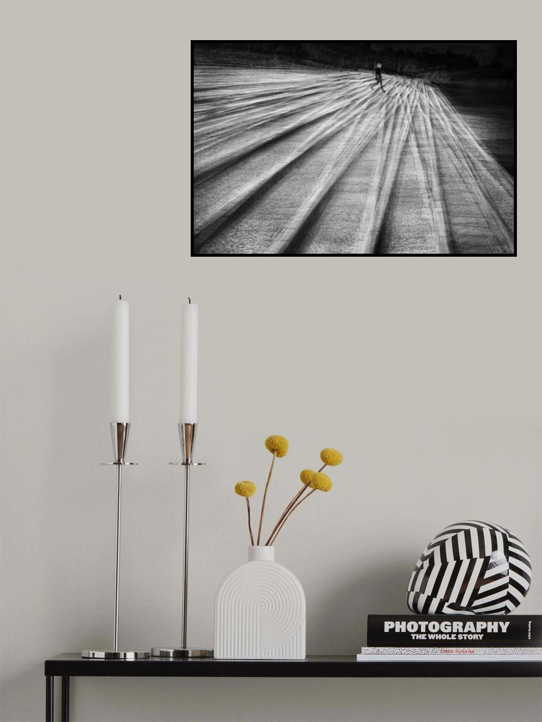 .on the stairs Poster och Canvastavla