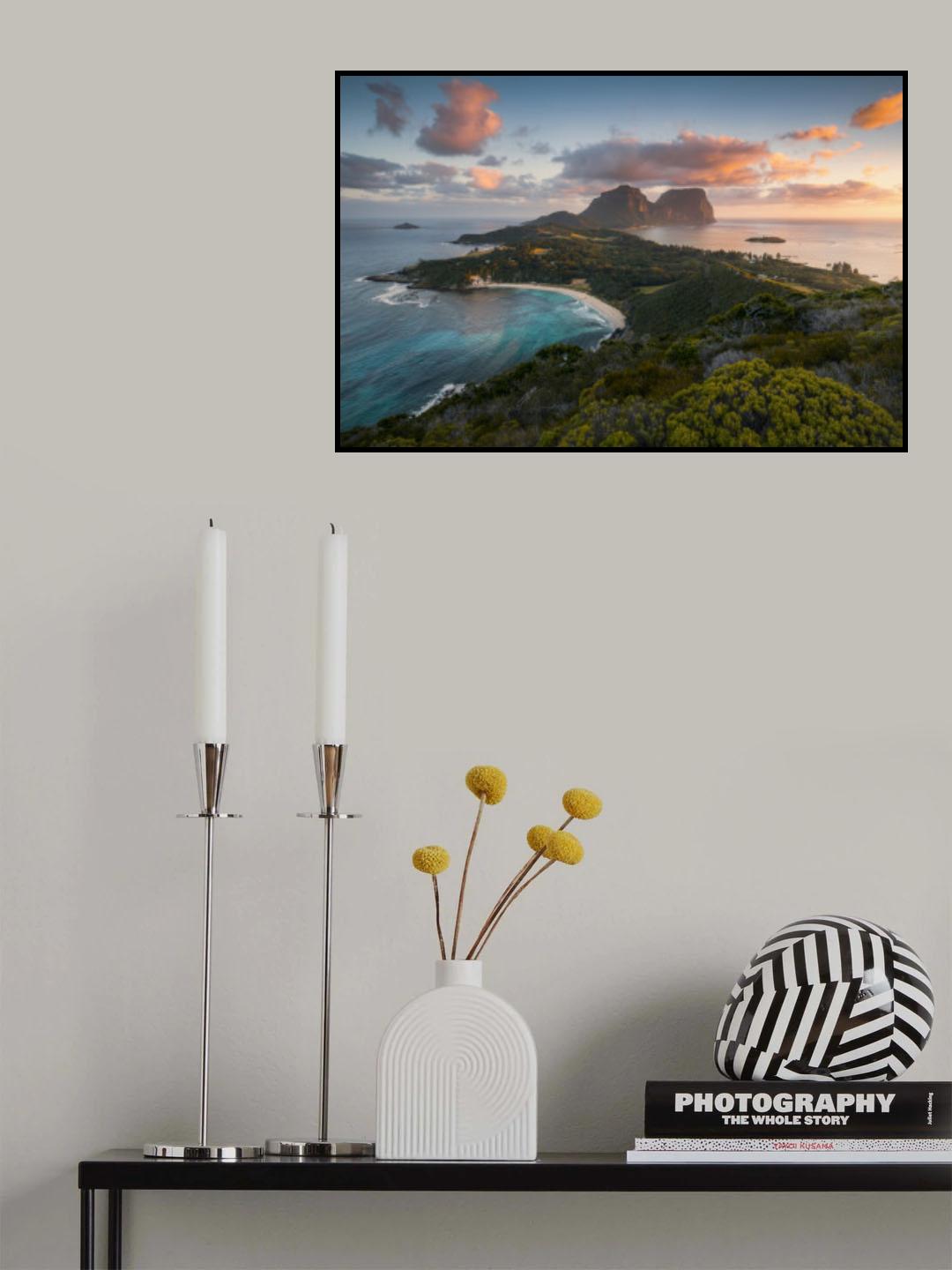 Lord Howe Paradise Poster och Canvastavla