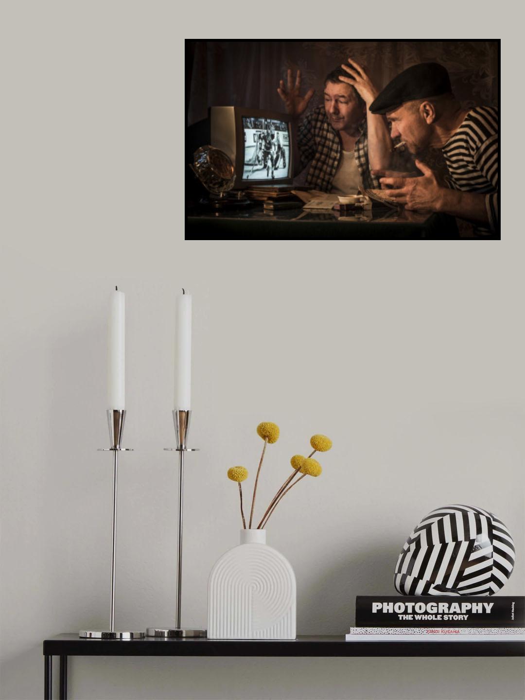 Hockey game Poster och Canvastavla