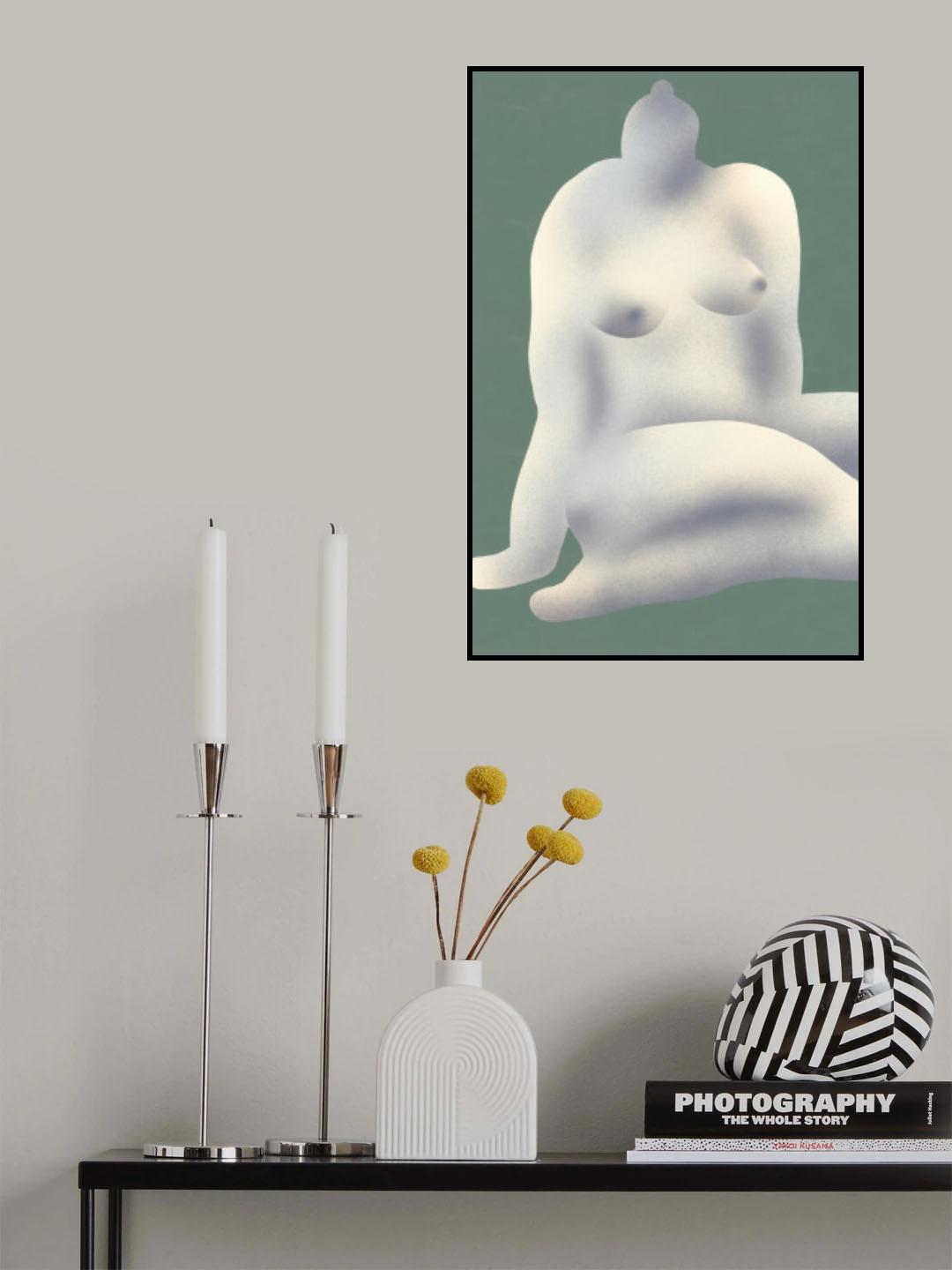 Color nude 08 Poster och Canvastavla