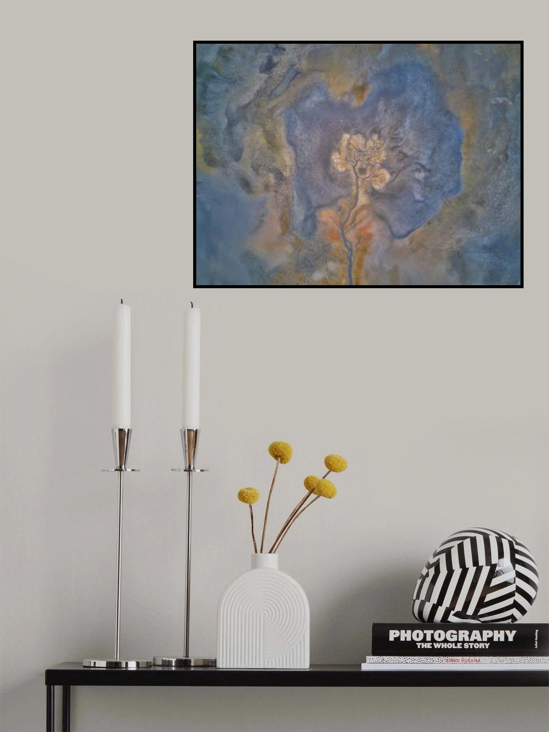 Yarışlı dring lake Poster och Canvastavla