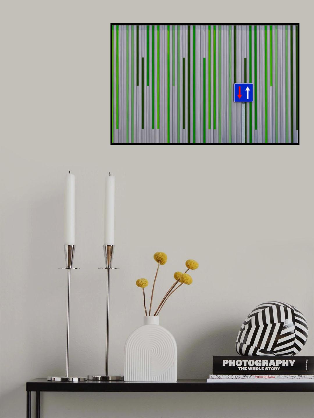 Up Down Poster och Canvastavla
