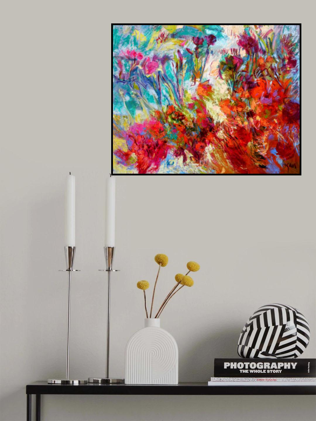 Let Me Bloom Poster och Canvastavla