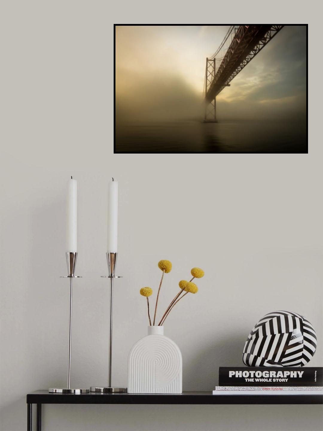 Fading Bridge... Poster och Canvastavla