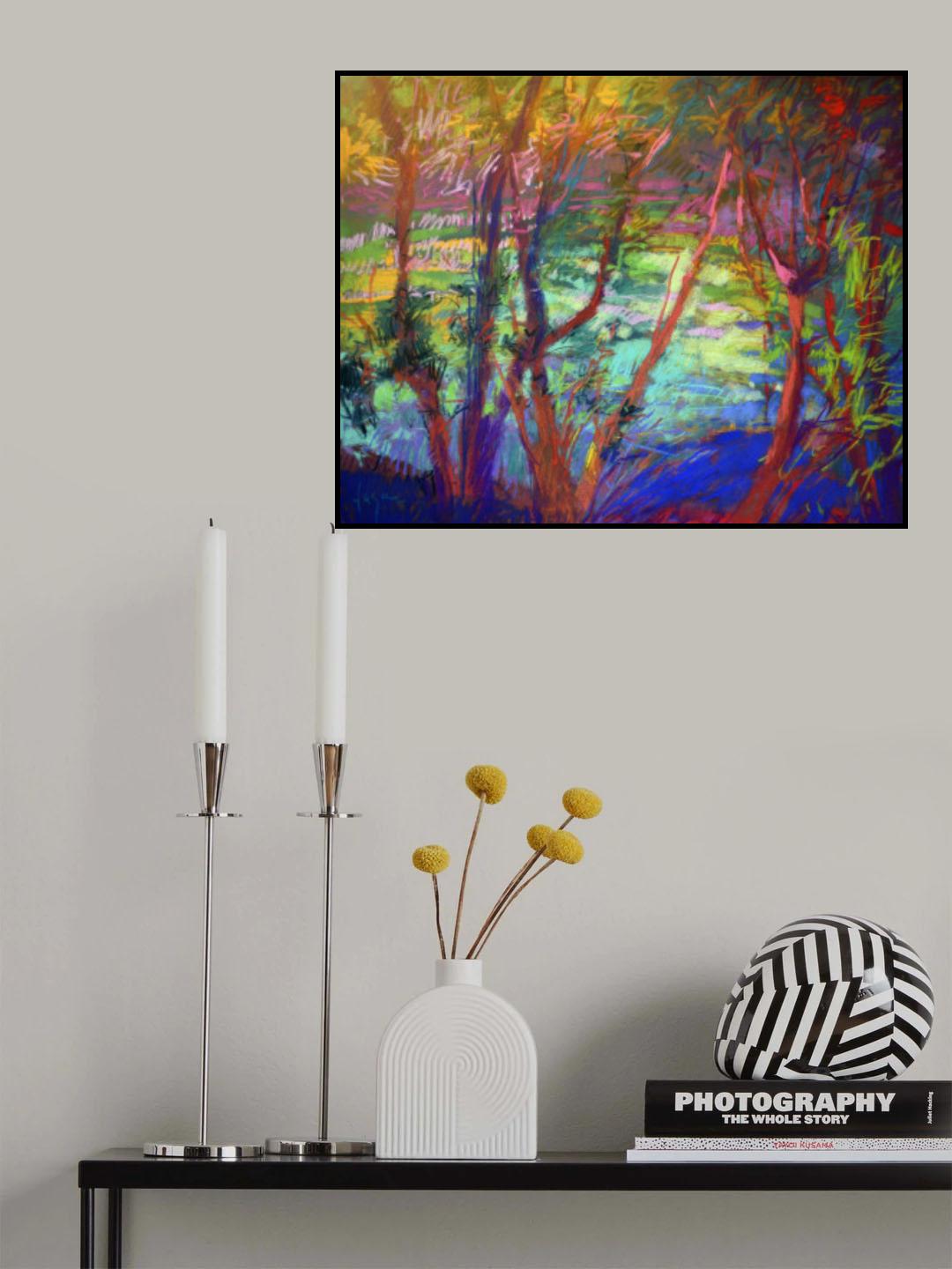 Df1923rivertapestry Poster och Canvastavla