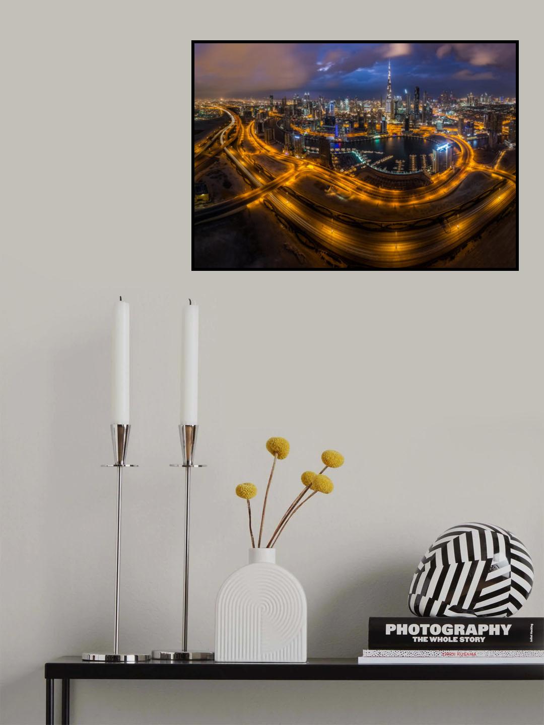 Above the city Poster och Canvastavla
