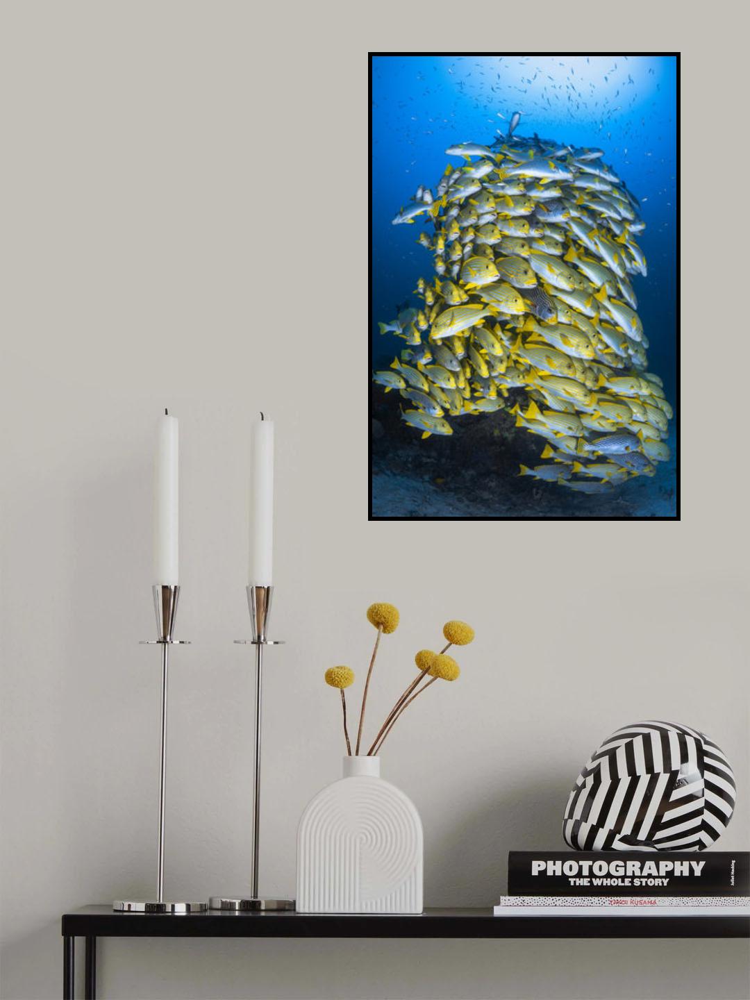 Fish Tower Poster och Canvastavla