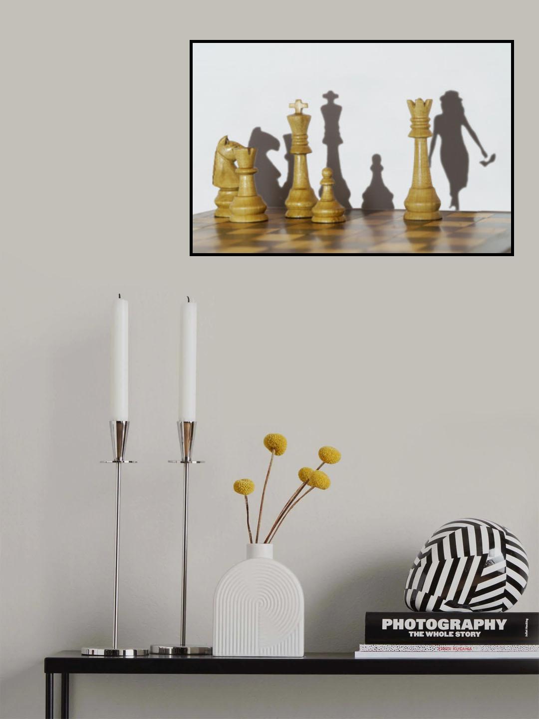 Checkmate Poster och Canvastavla