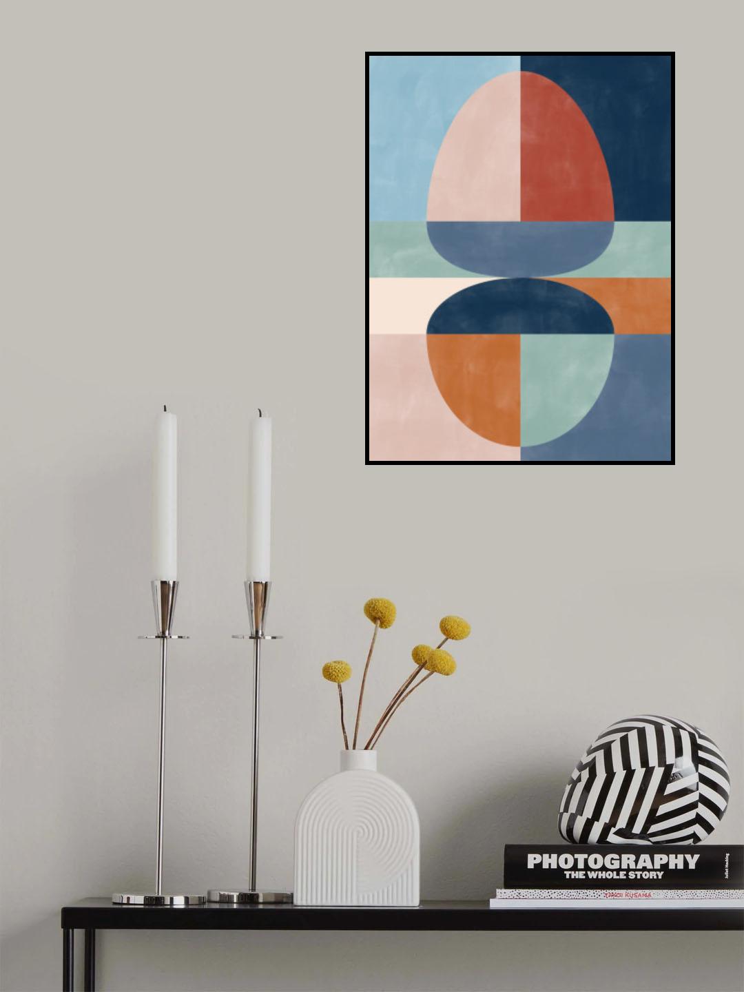 3x4 Aspectratiobluerust42 Poster och Canvastavla