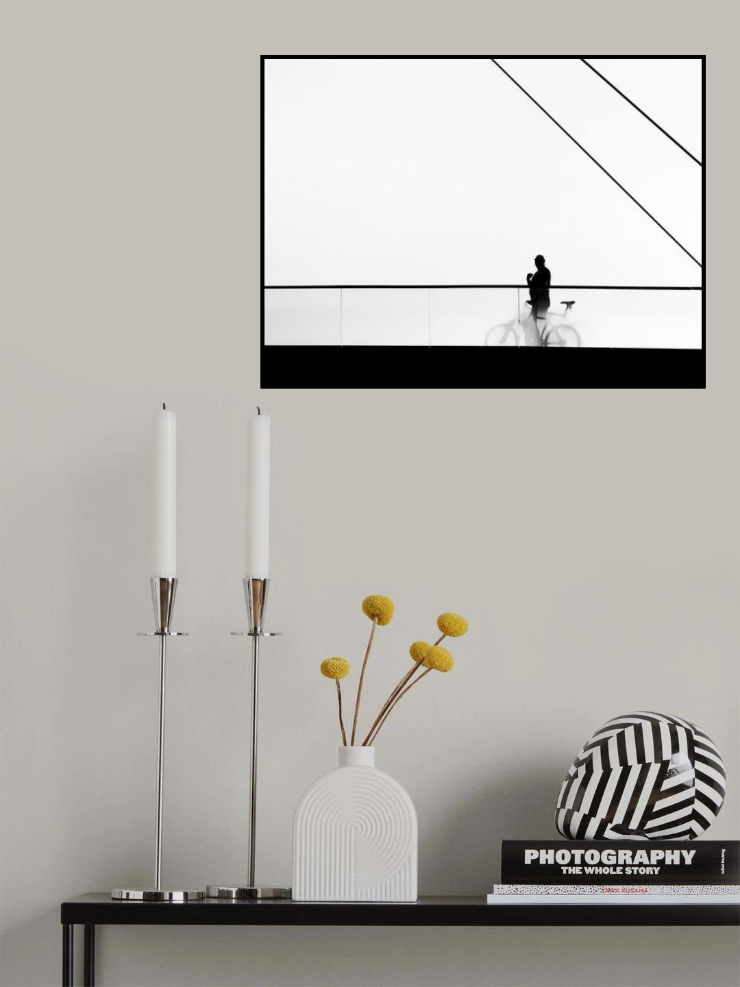 making the cross sign Poster och Canvastavla