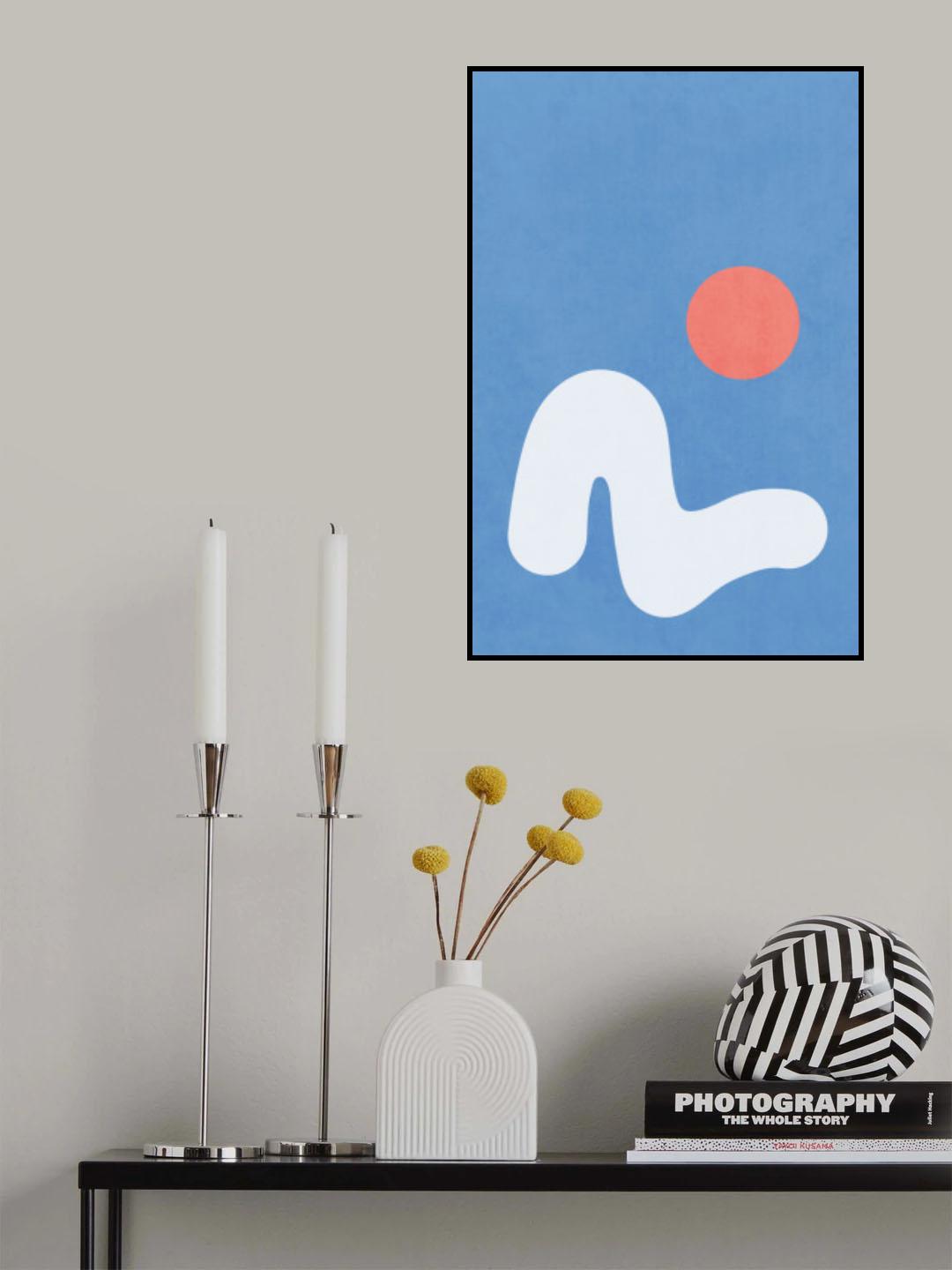 Landscape Shapes 14 Poster och Canvastavla