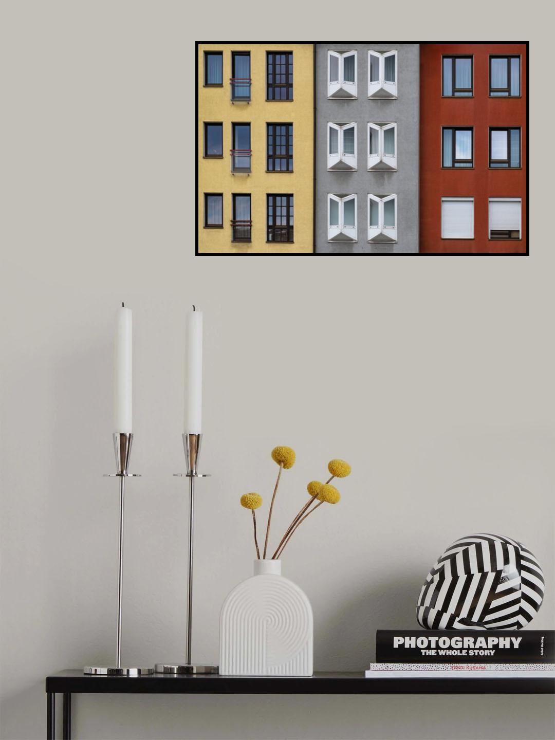 the shape of colors Poster och Canvastavla