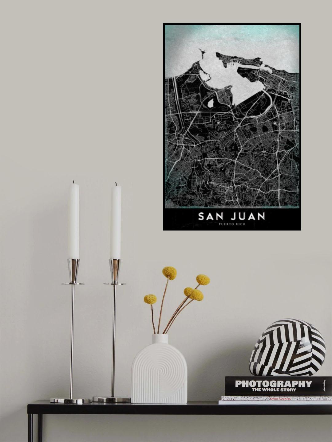 SAN JUAN Poster och Canvastavla