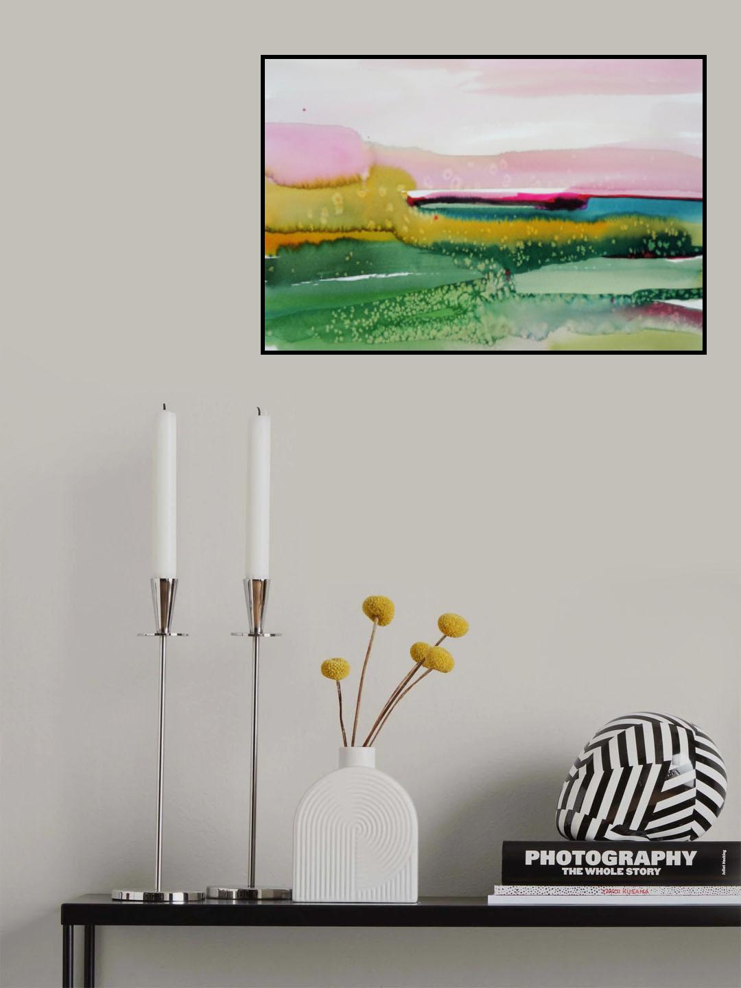 Abstrait 7 Poster och Canvastavla