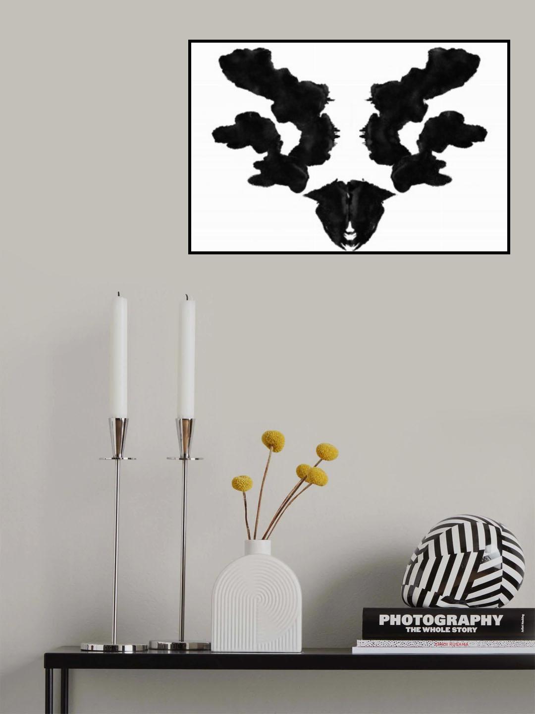 Inkblot 01 Poster och Canvastavla