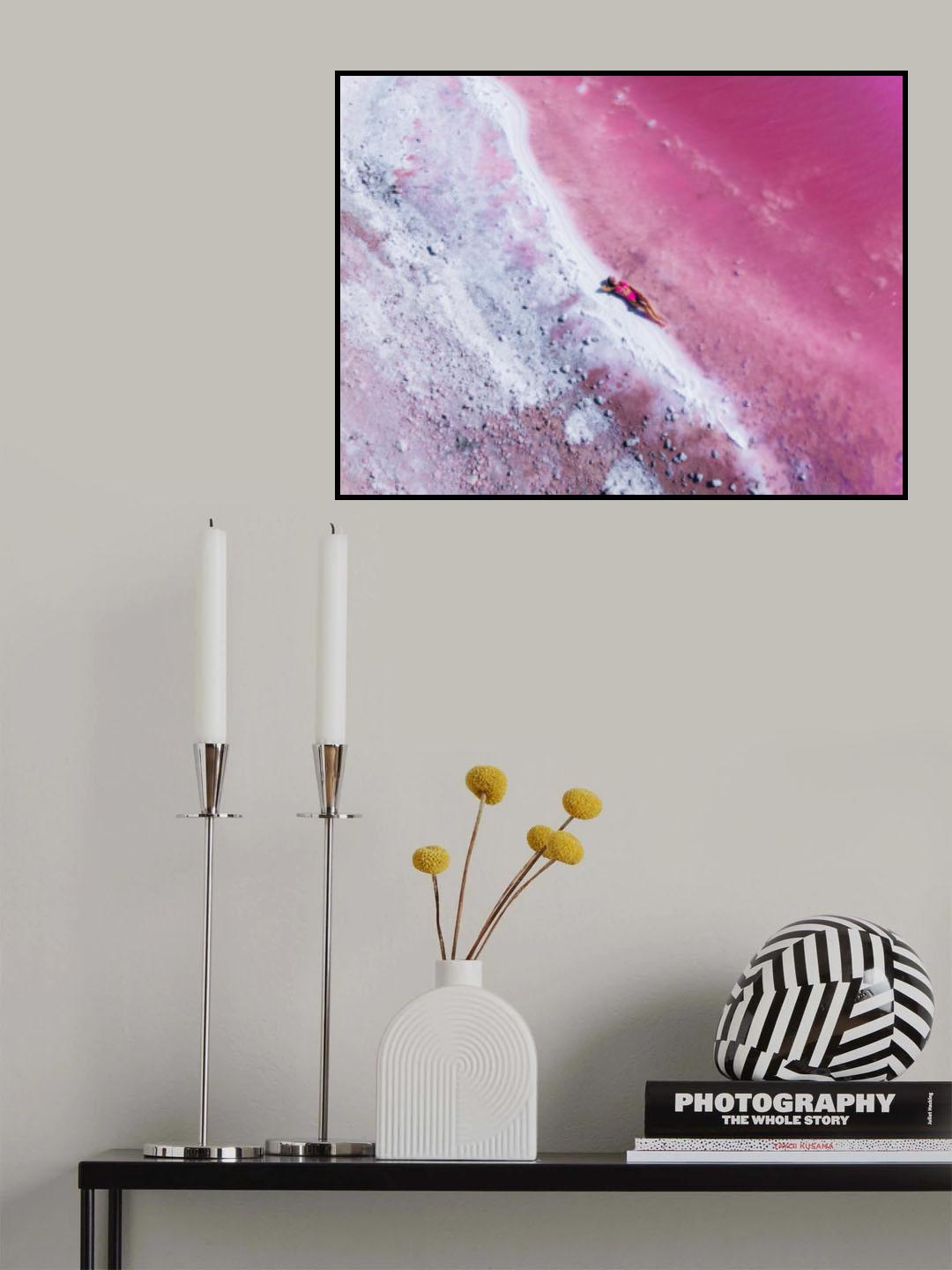 pink salt Poster och Canvastavla