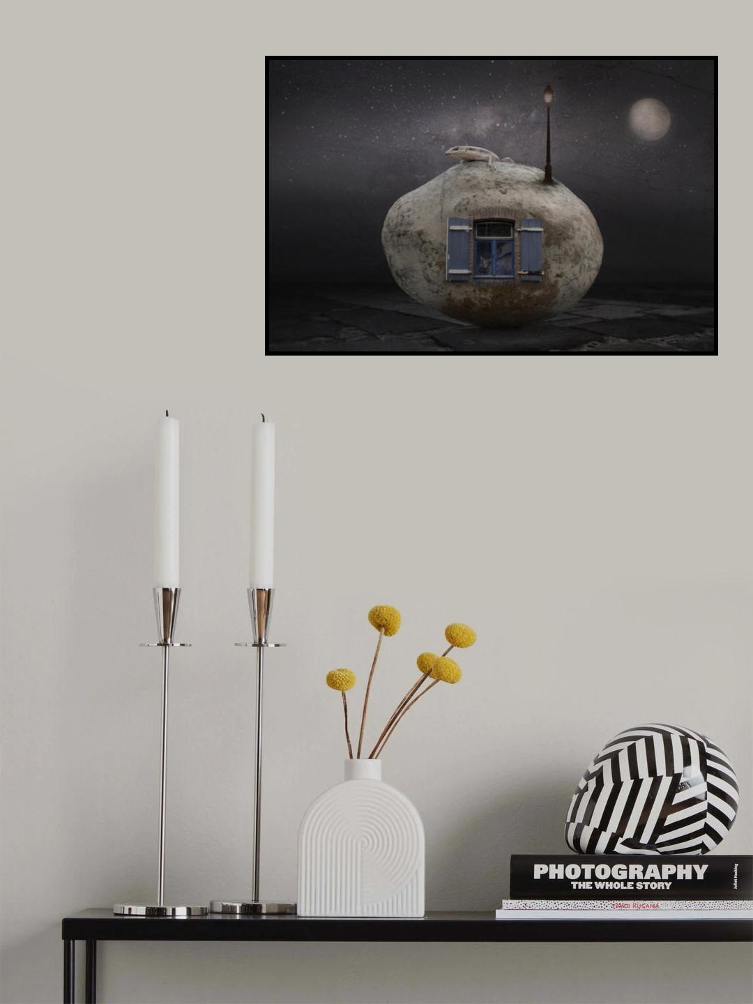 Stone house Poster och Canvastavla