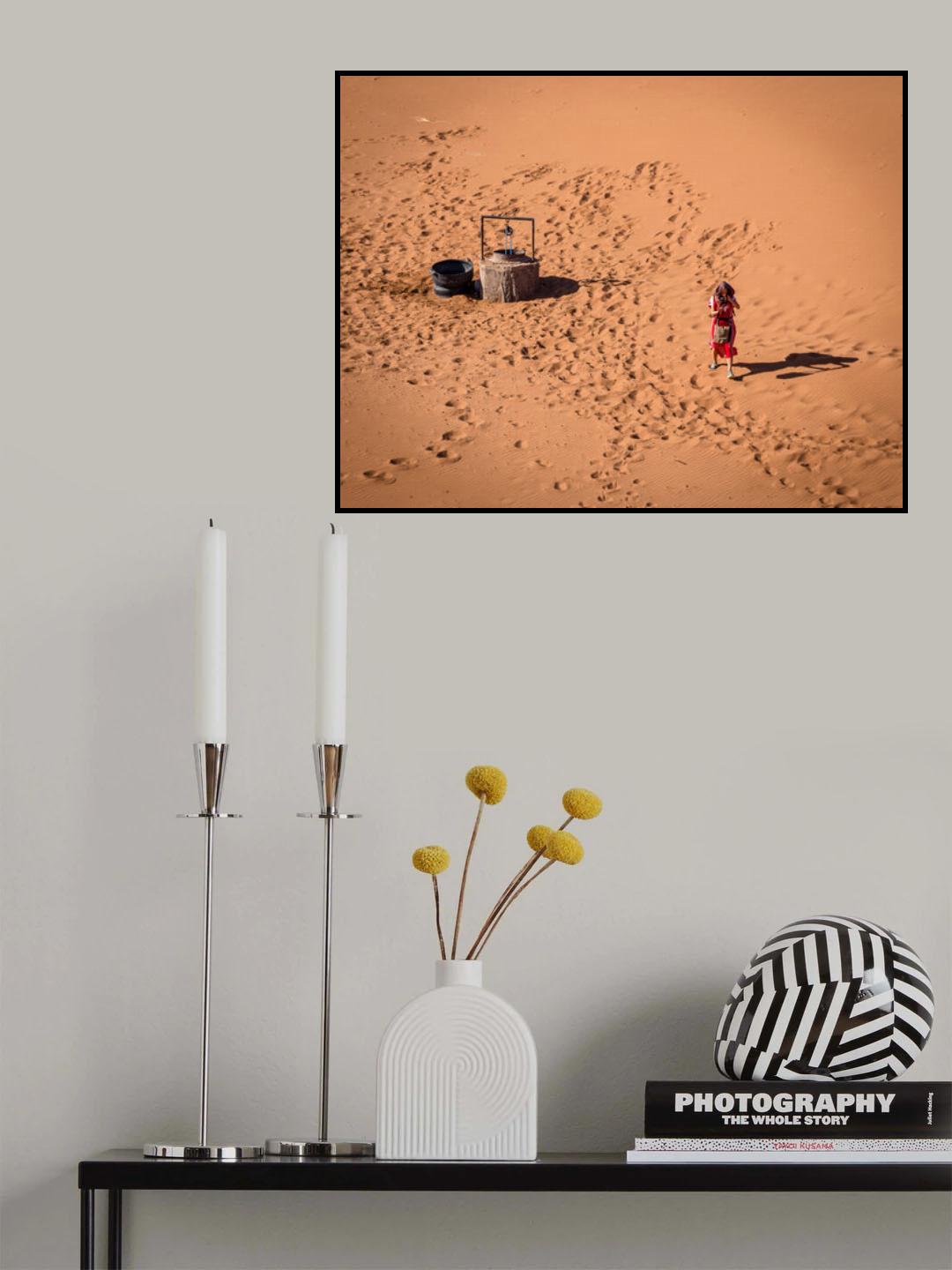 Water of the desert Poster och Canvastavla