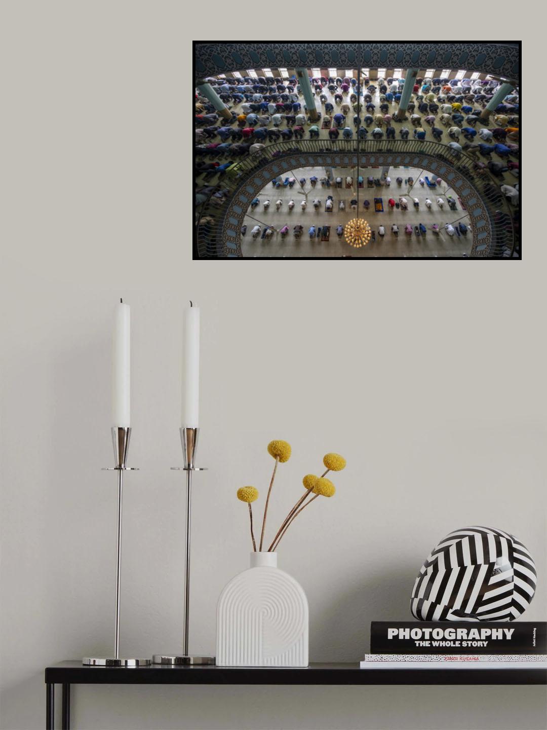 National Mosque Poster och Canvastavla