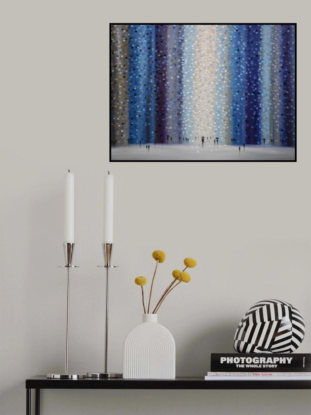 Rainy City for Us Poster och Canvastavla