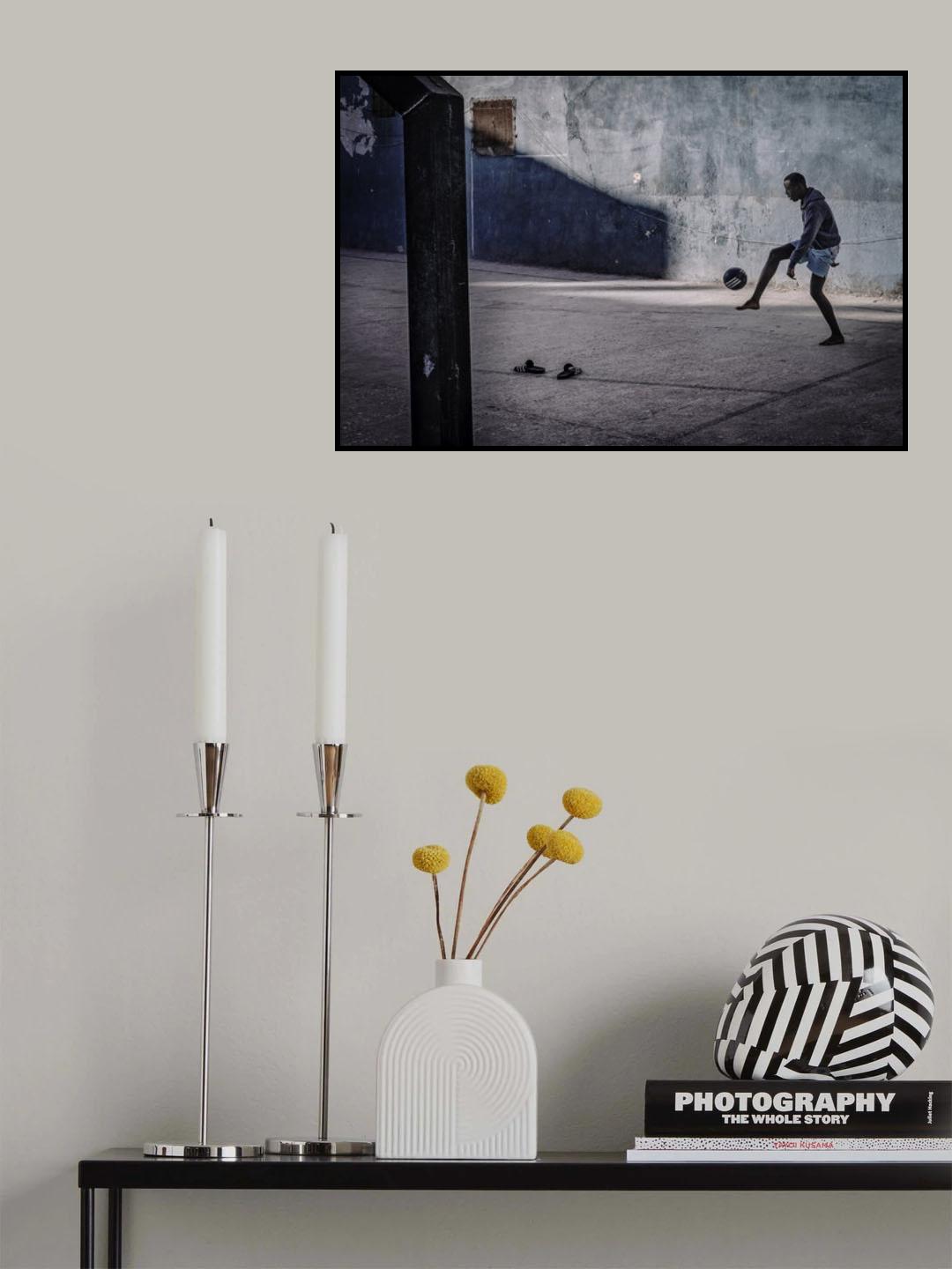 Futbol Poster och Canvastavla