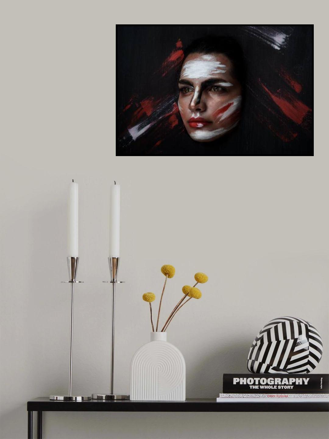 Paint Poster och Canvastavla