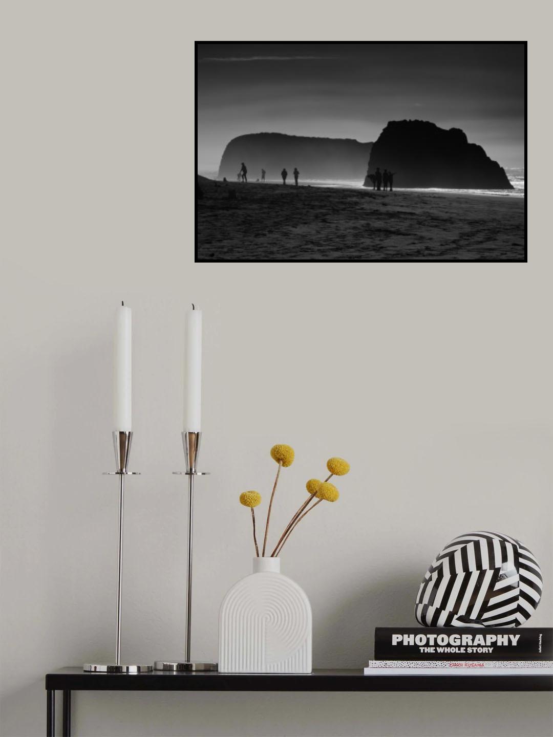 Gold Beach Oregon Poster och Canvastavla