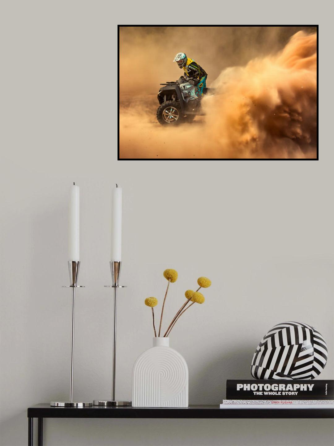 W oszukiwaniu deszczu Poster och Canvastavla