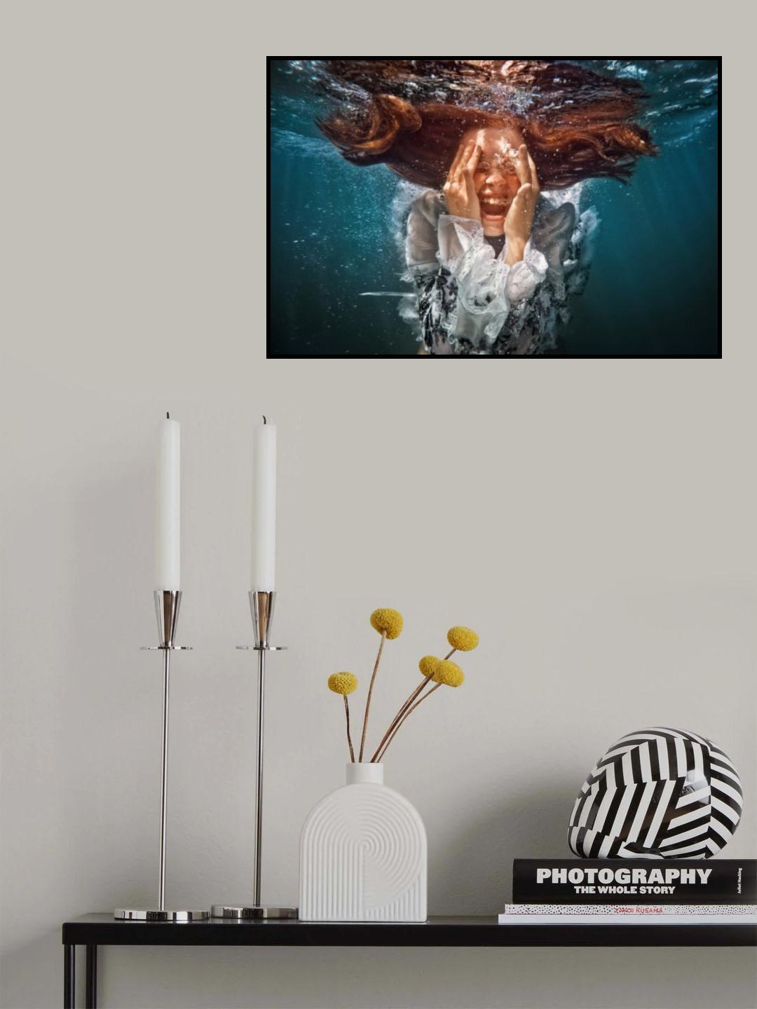cry Poster och Canvastavla