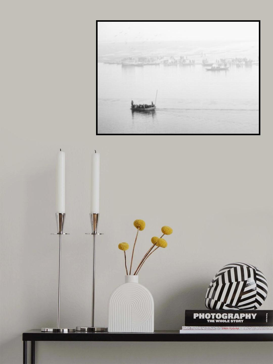 Ganges Poster och Canvastavla