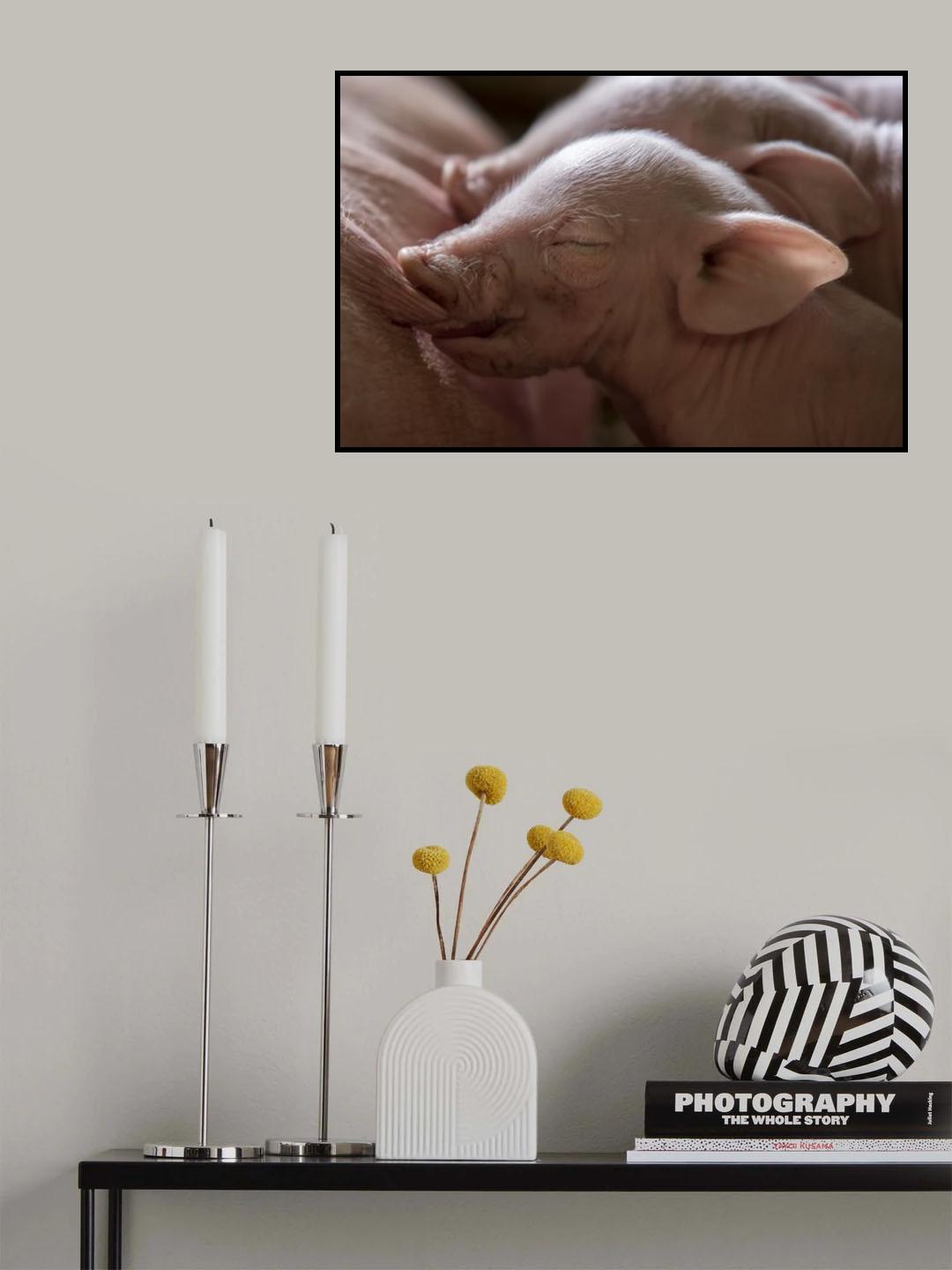 Lunch Poster och Canvastavla