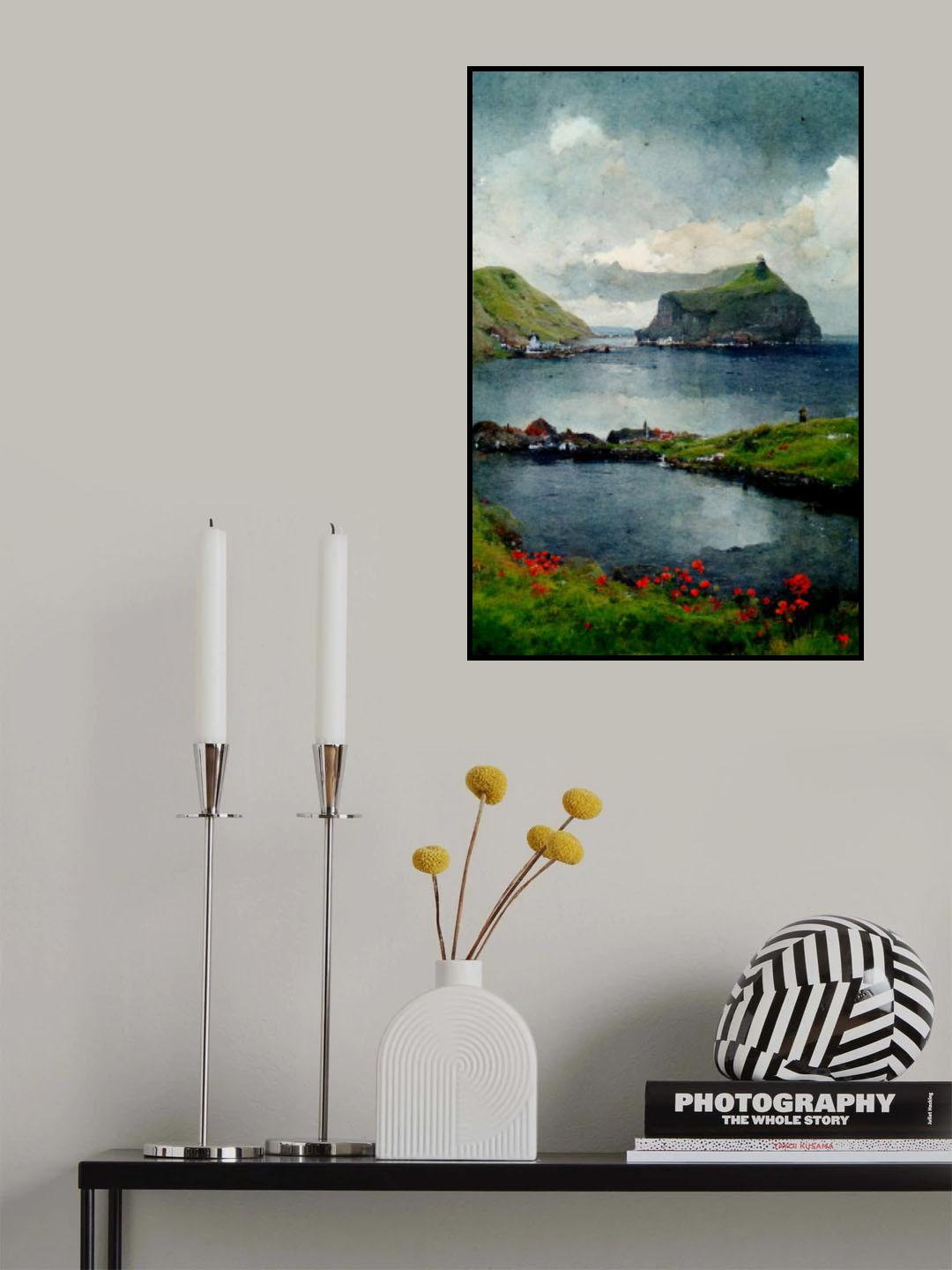 Beautiful Islands No 1 Poster och Canvastavla
