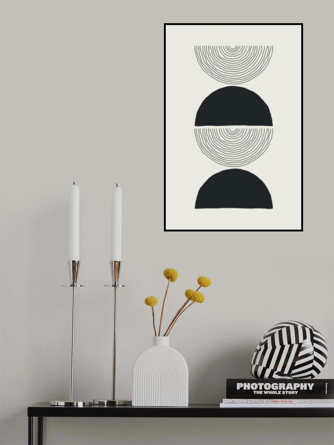 Boho Sun Series #3 Poster och Canvastavla