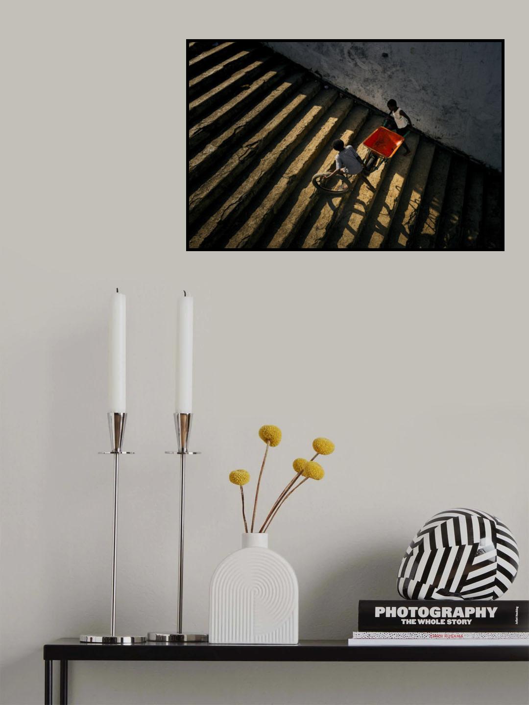 Work Poster och Canvastavla