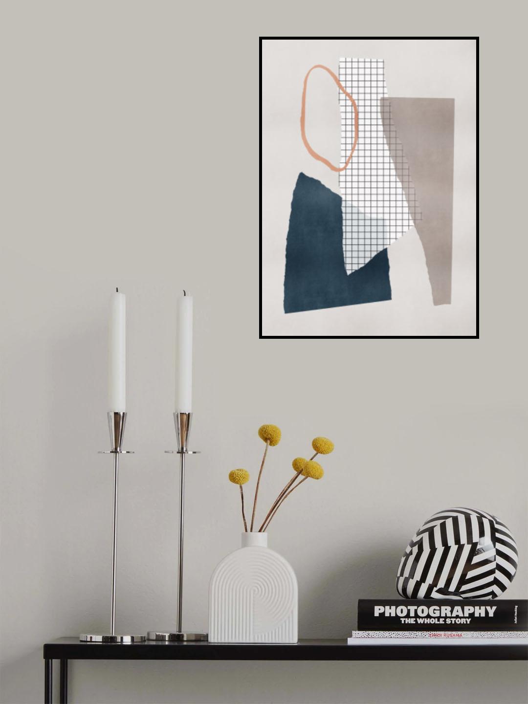Pieces 18 Poster och Canvastavla