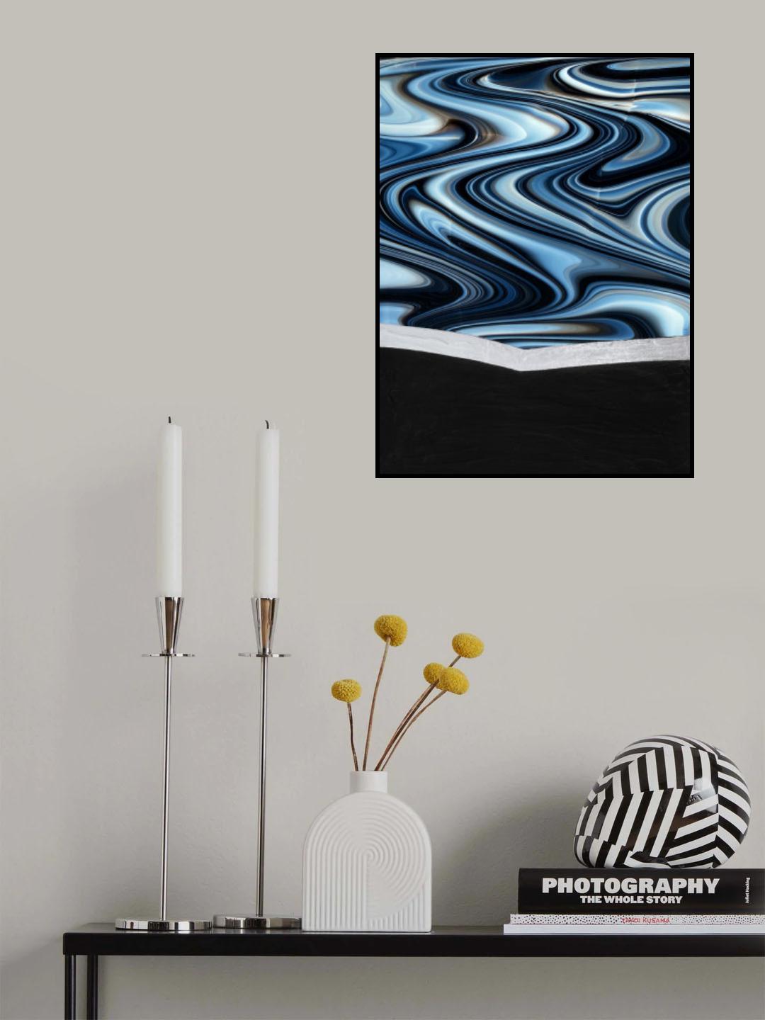 Nebula Glass Poster och Canvastavla