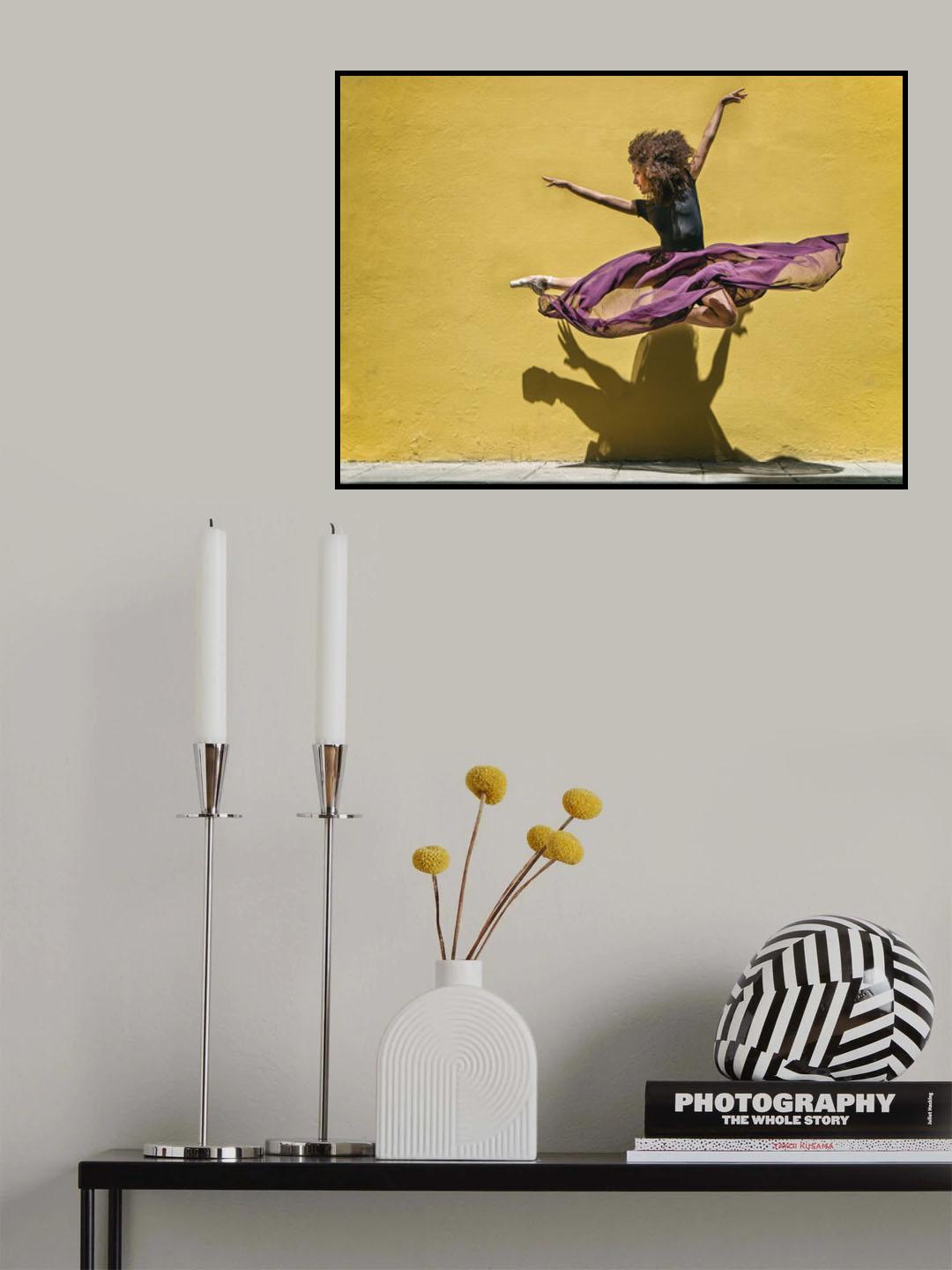 Brenda jumping Poster och Canvastavla
