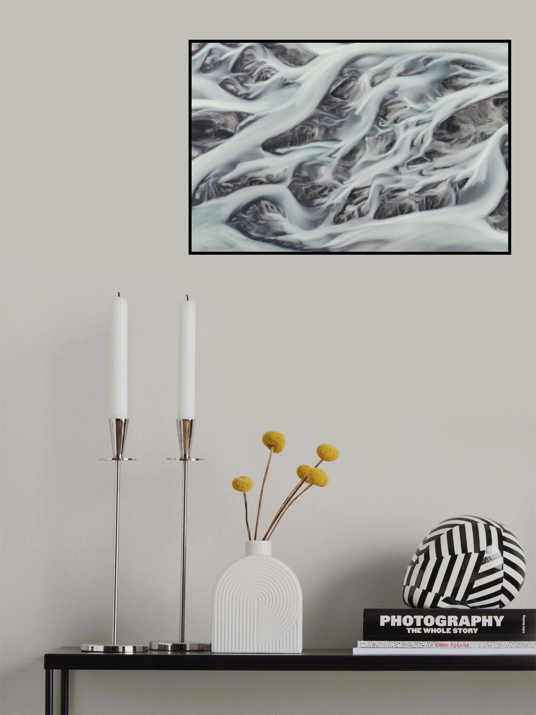 River detail Poster och Canvastavla