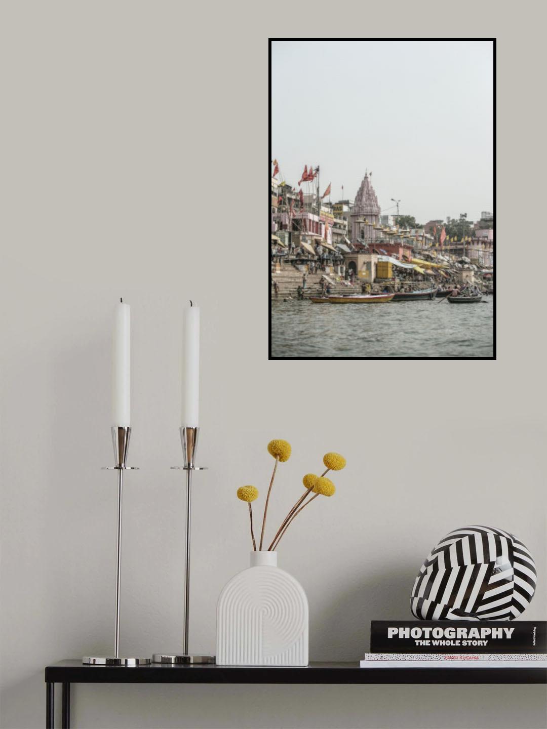 Varanasi Poster och Canvastavla