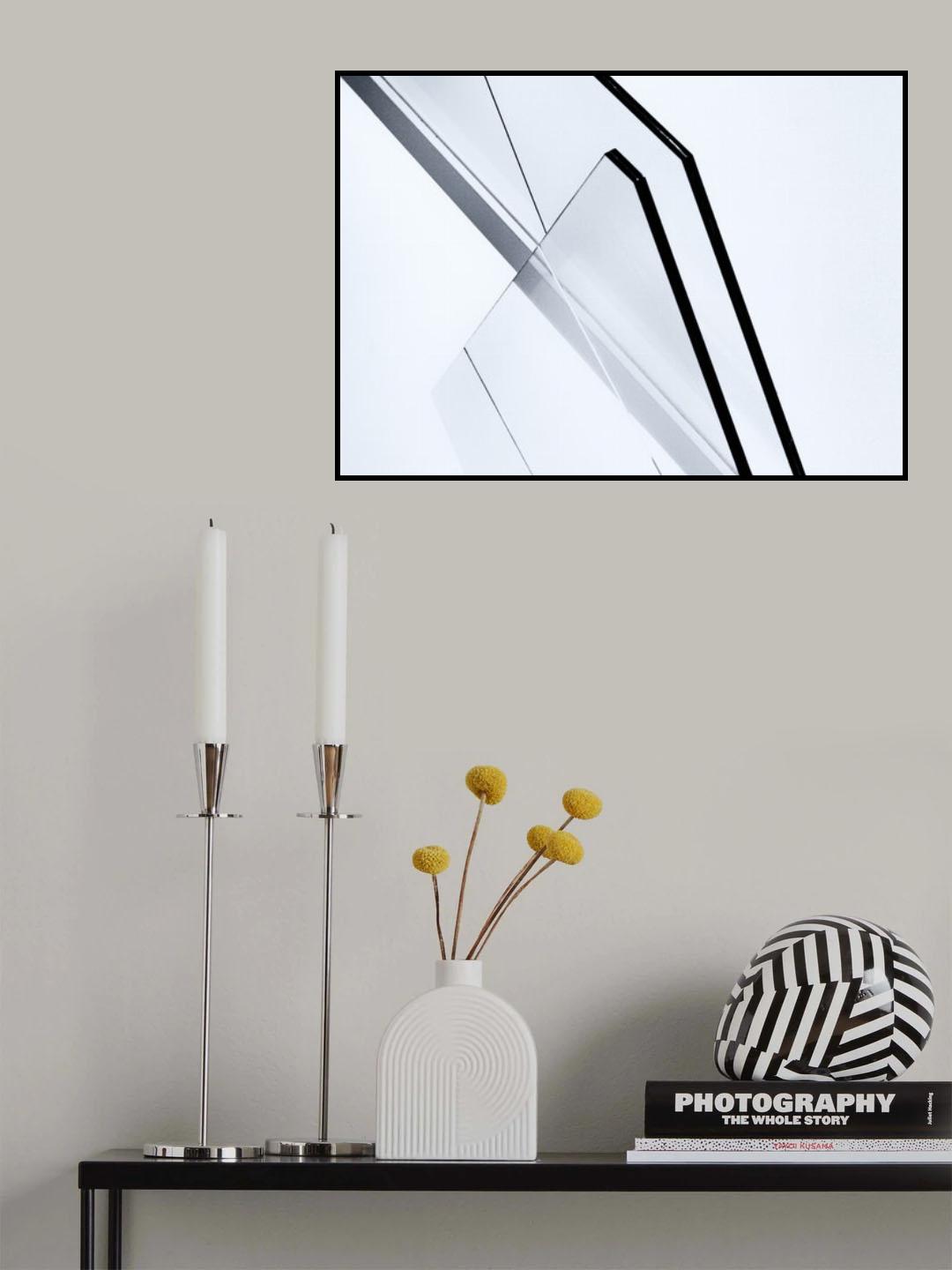 Glass intervention Poster och Canvastavla