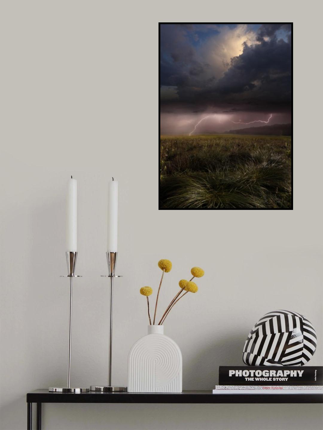 Summer Lights Poster och Canvastavla