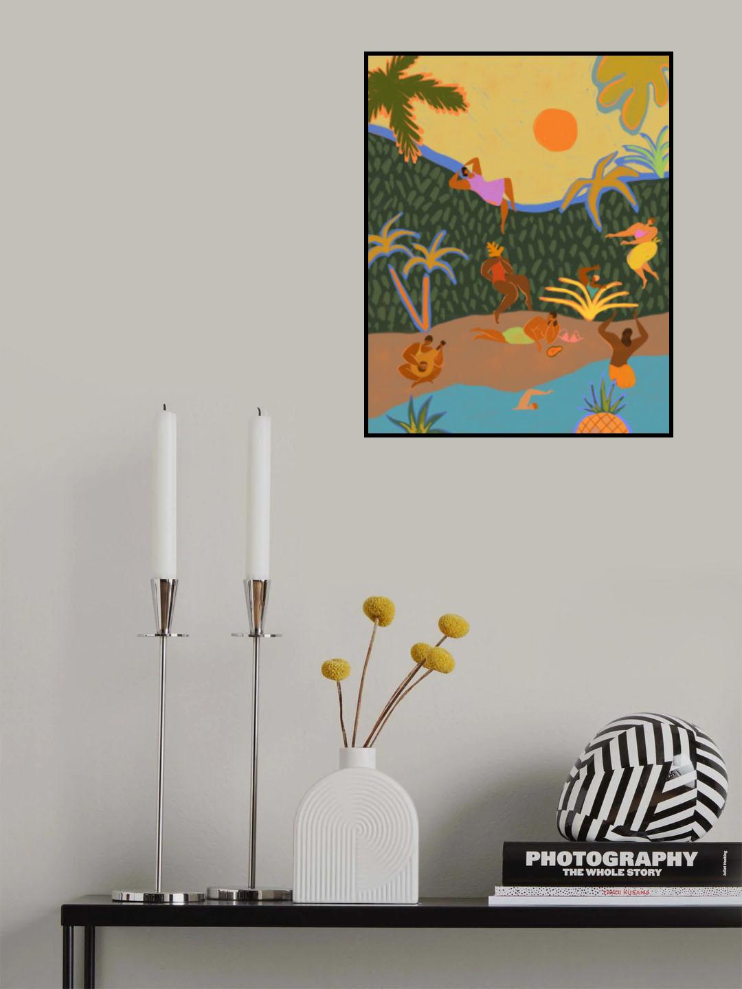 Summer Paradise Poster och Canvastavla