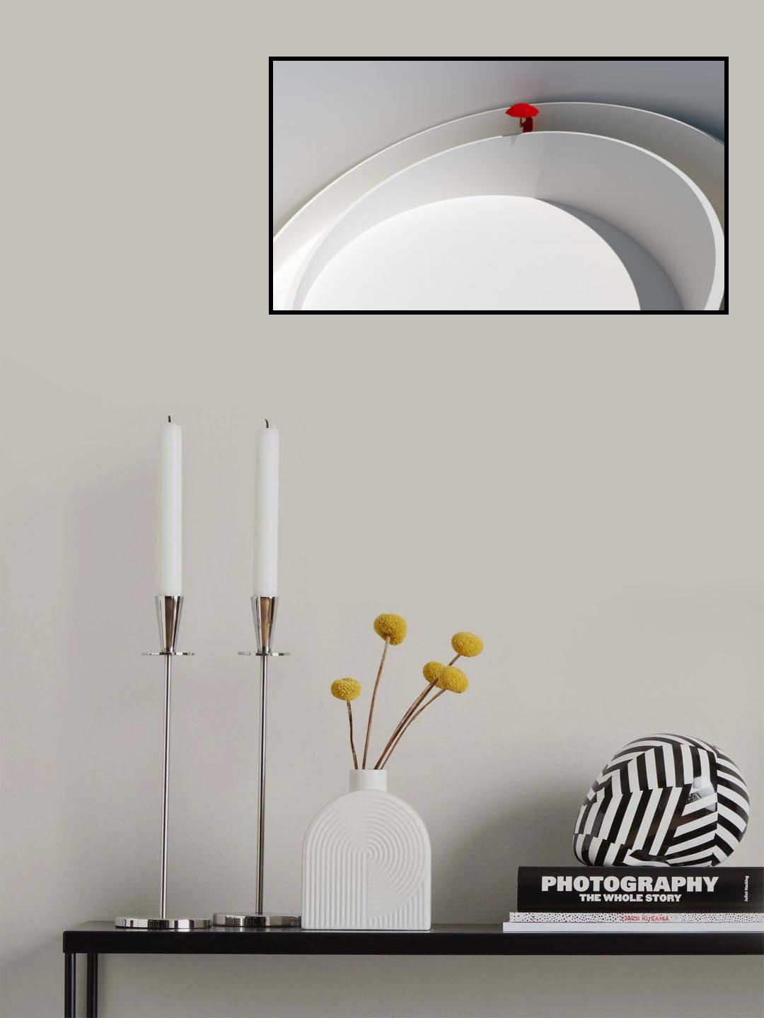 Red and Arch Poster och Canvastavla