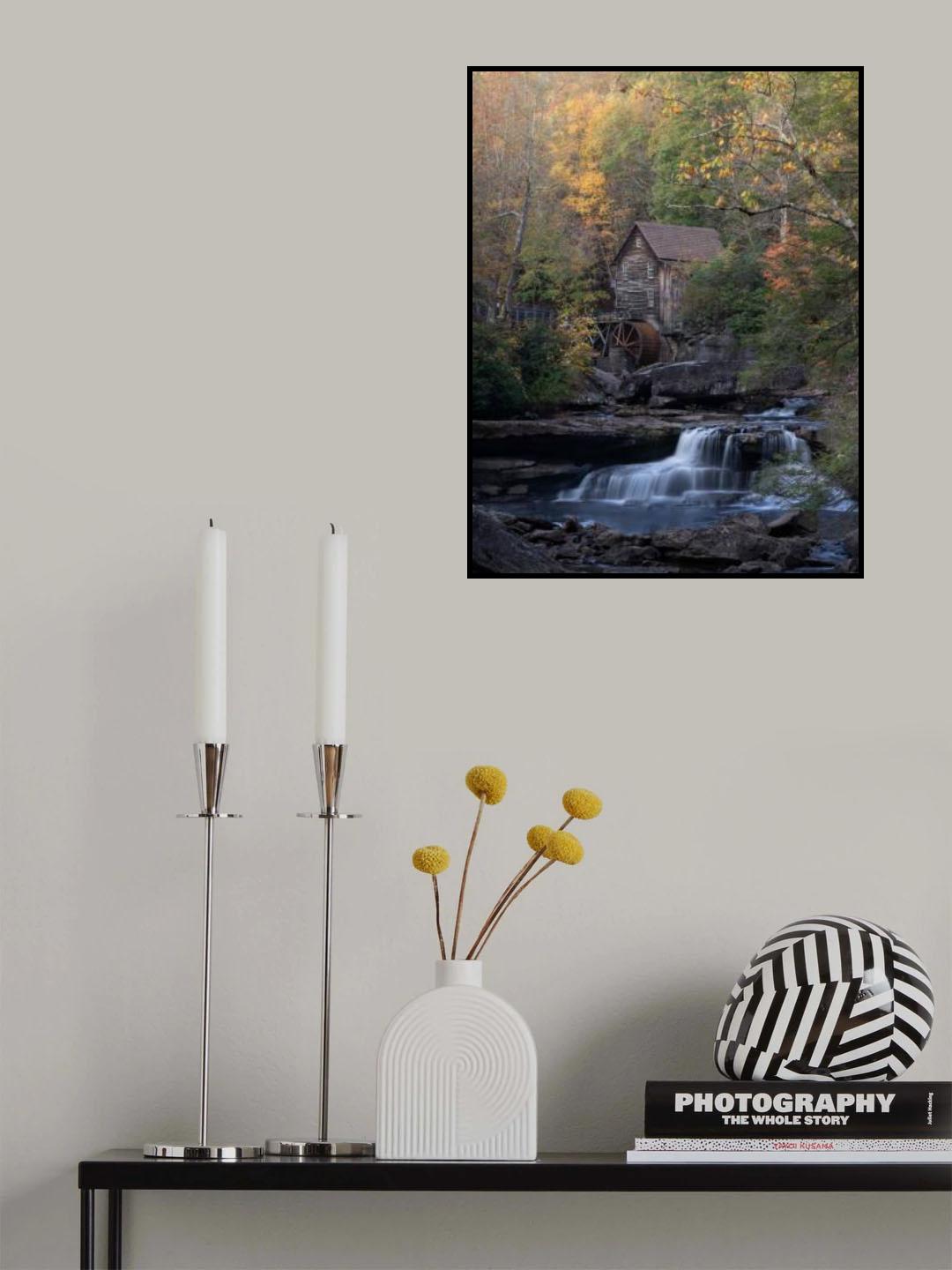 Old Mill Poster och Canvastavla